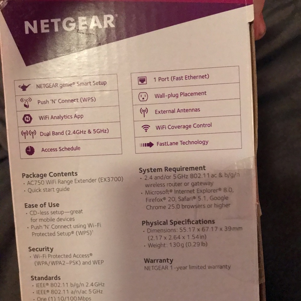 Range Extender 
Dual-band Essentials Edition, 750Mbps. - Picture 5 of 9